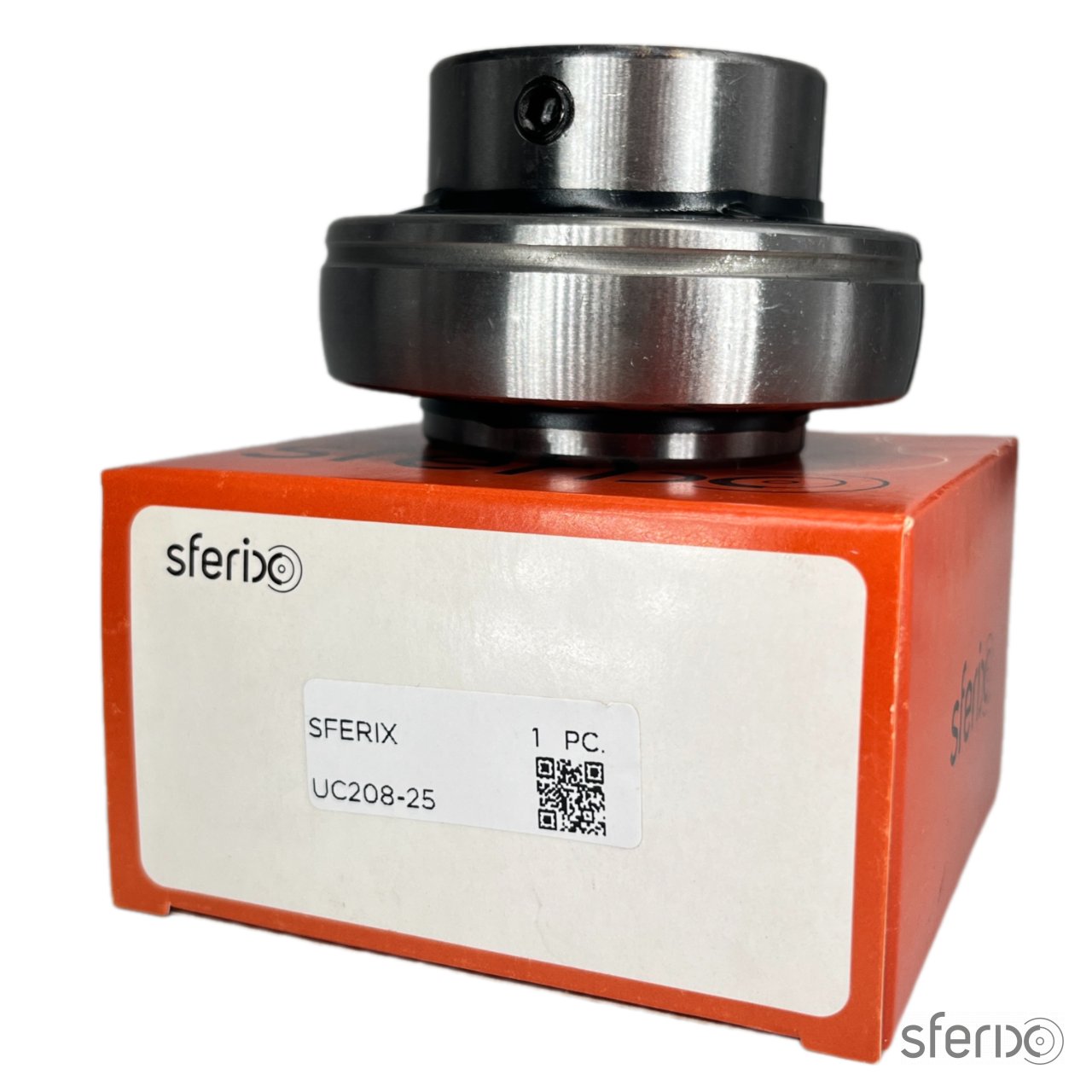 Корпусный подшипник UC208-25 SFERIX - Сферикс - фото -  3